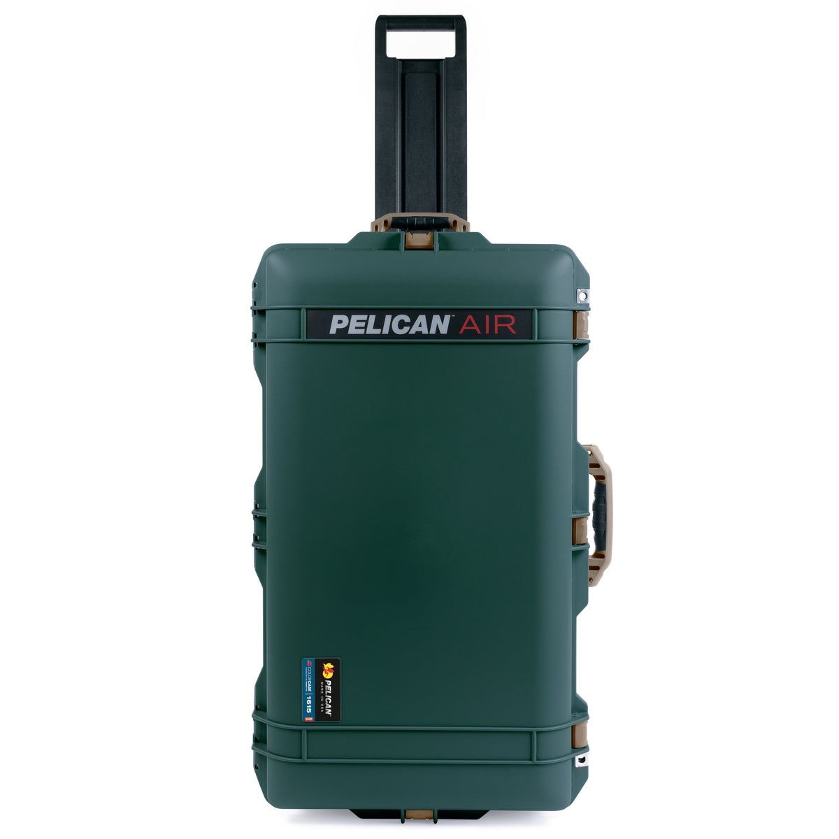 Pelican 1615 Air Case - Trekking Green &amp; Dark Desert Dirt