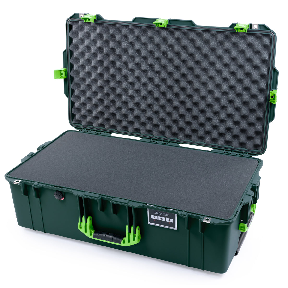 Pelican 1615 Air Case - Trekking Green &amp; Lime Green