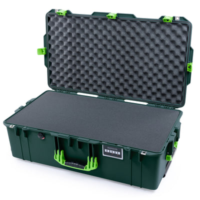 Pelican 1615 Air Case - Trekking Green & Lime Green Trolley