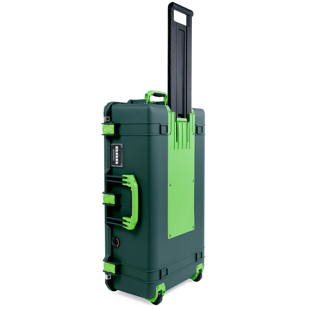 Pelican 1615 Air Case - Trekking Green &amp; Lime Green Trolley