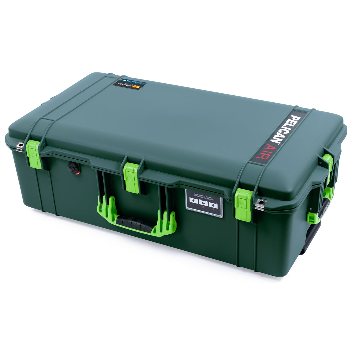 Pelican 1615 Air Case - Trekking Green &amp; Lime Green