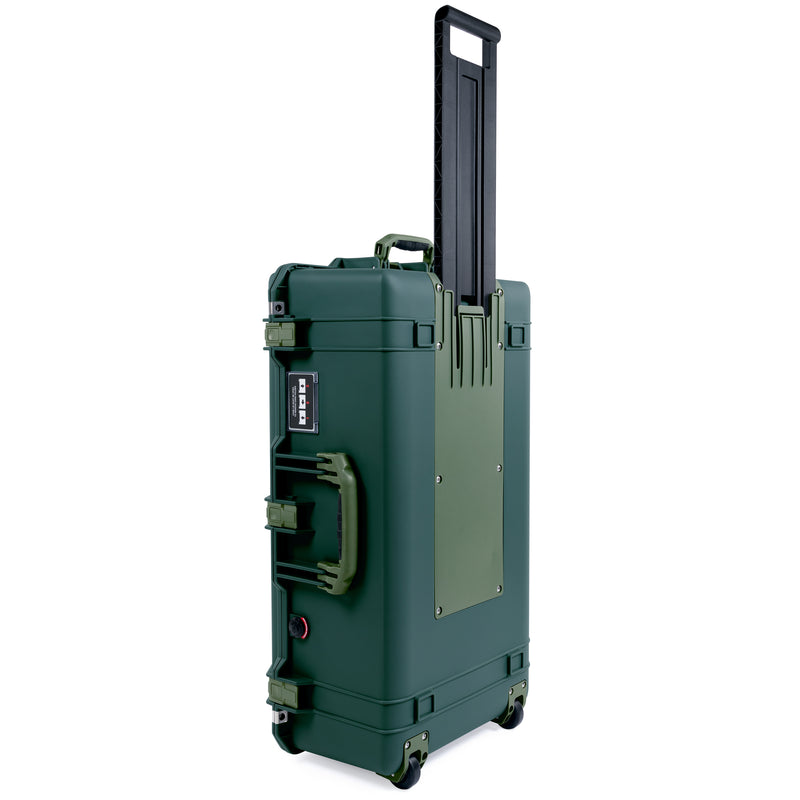 Pelican 1615 Air Case - Trekking Green & OD Green Trolley