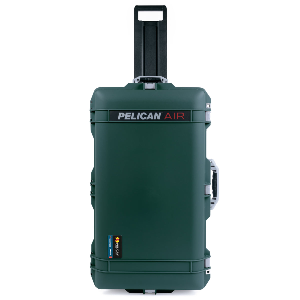 Pelican 1615 Air Case - Trekking Green &amp; Silver