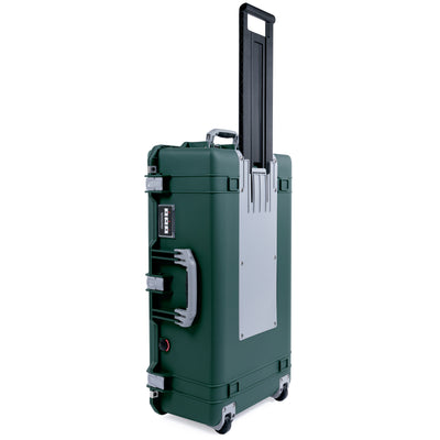 Pelican 1615 Air Case - Trekking Green & Silver Trolley