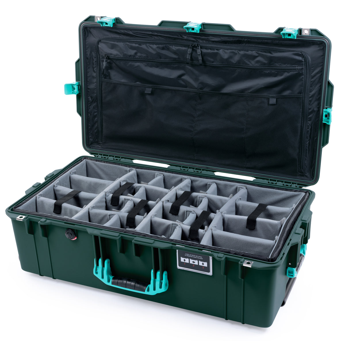 Pelican 1615 Air Case - Trekking Green &amp; Teal