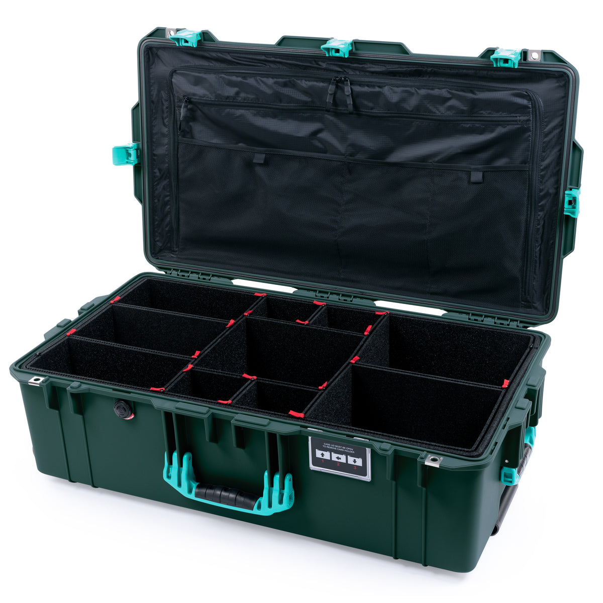 Pelican 1615 Air Case - Trekking Green &amp; Teal