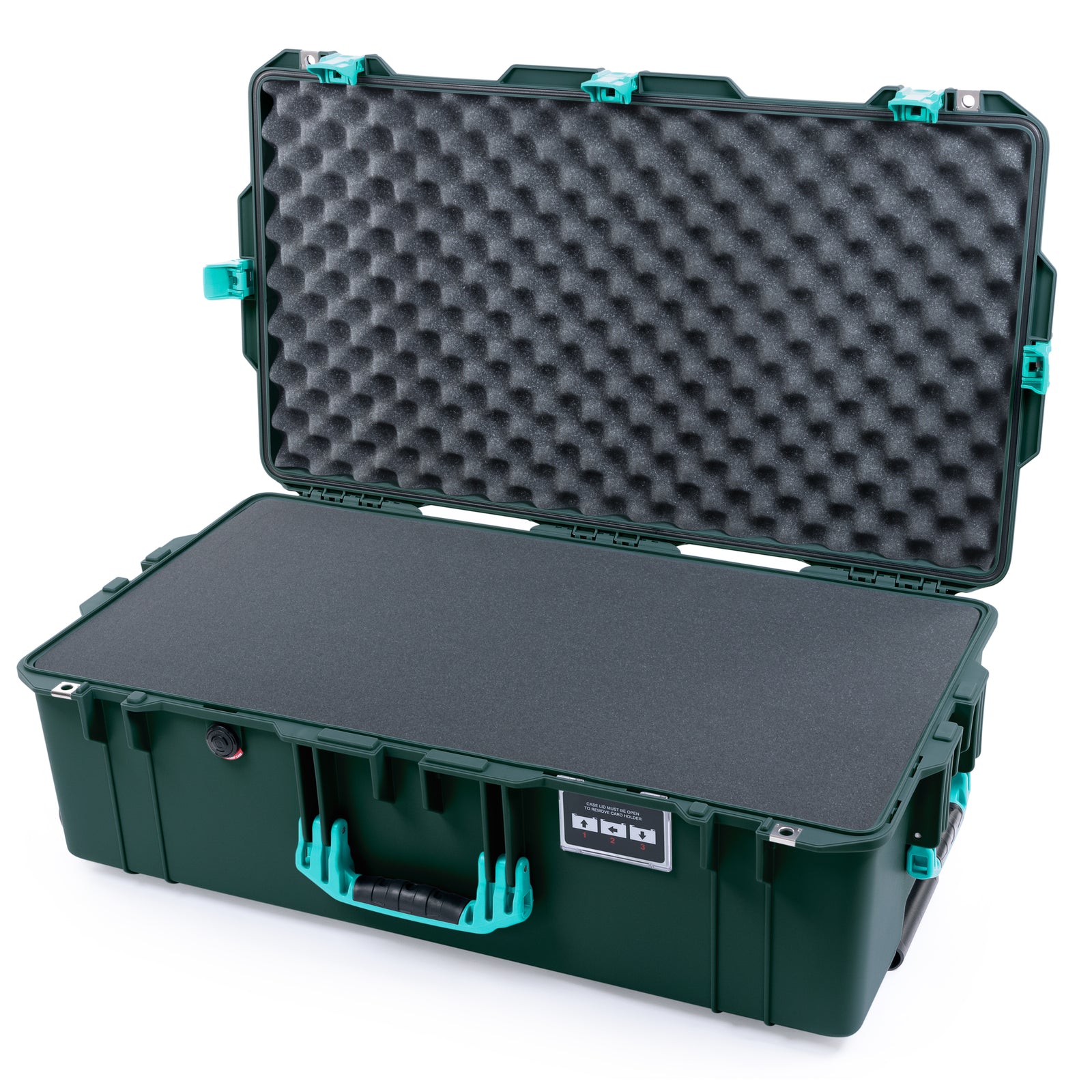 Pelican 1615 Air Case - Trekking Green & Teal Trolley