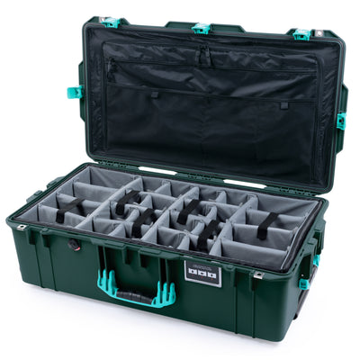 Pelican 1615 Air Case - Trekking Green & Teal Trolley