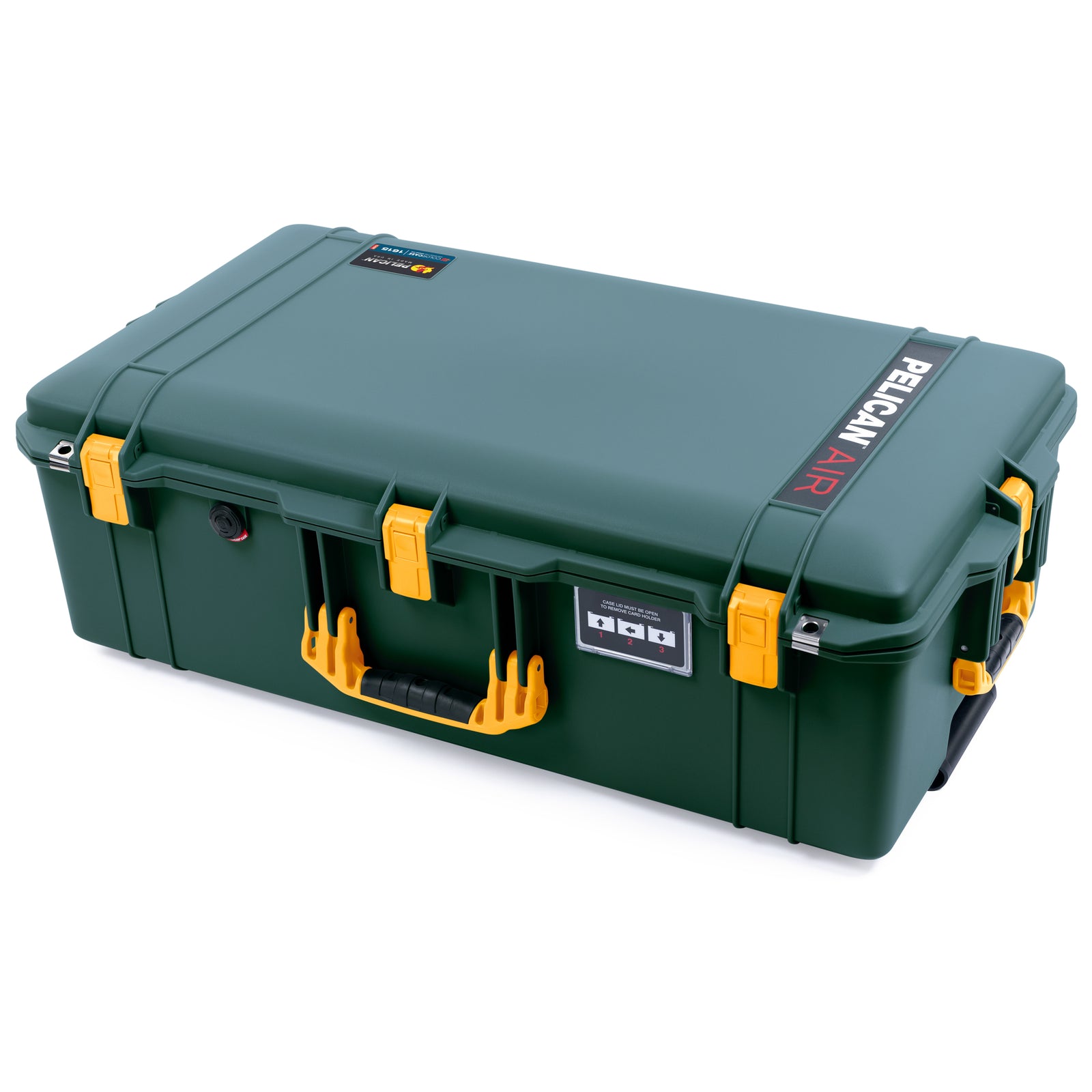 Pelican 1615 Air Case - Trekking Green & Yellow