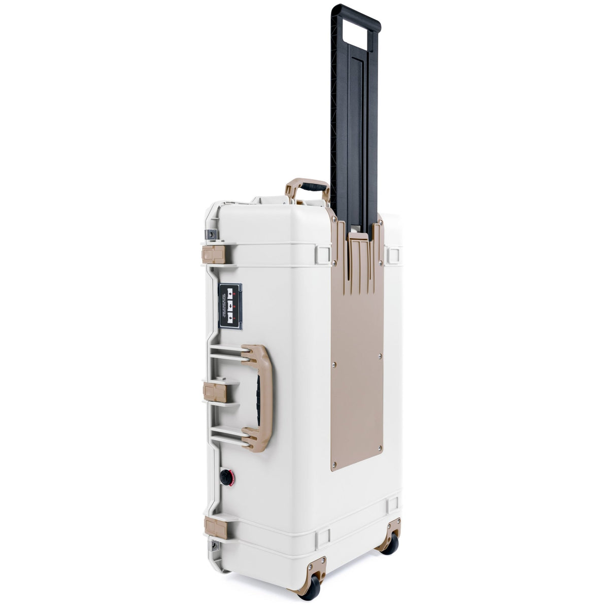 Pelican 1615 Air Case - Whiteout & Desert Tan Trolley - Empty