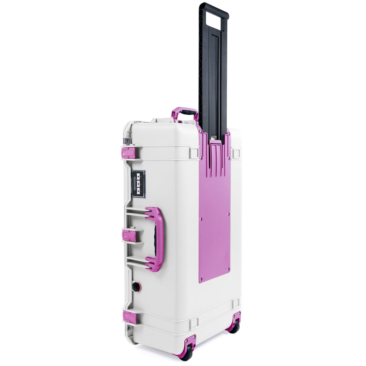 Pelican 1615 Air Case - Whiteout & Magenta Trolley - Empty