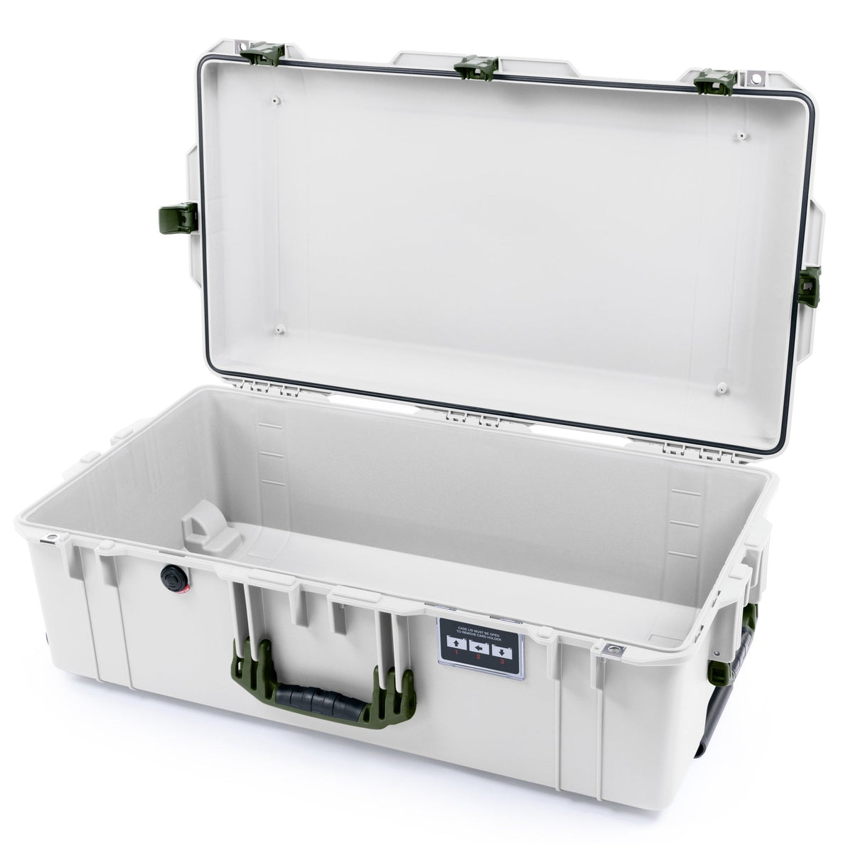 Pelican 1615 Air Case - Whiteout &amp; OD Green - Empty