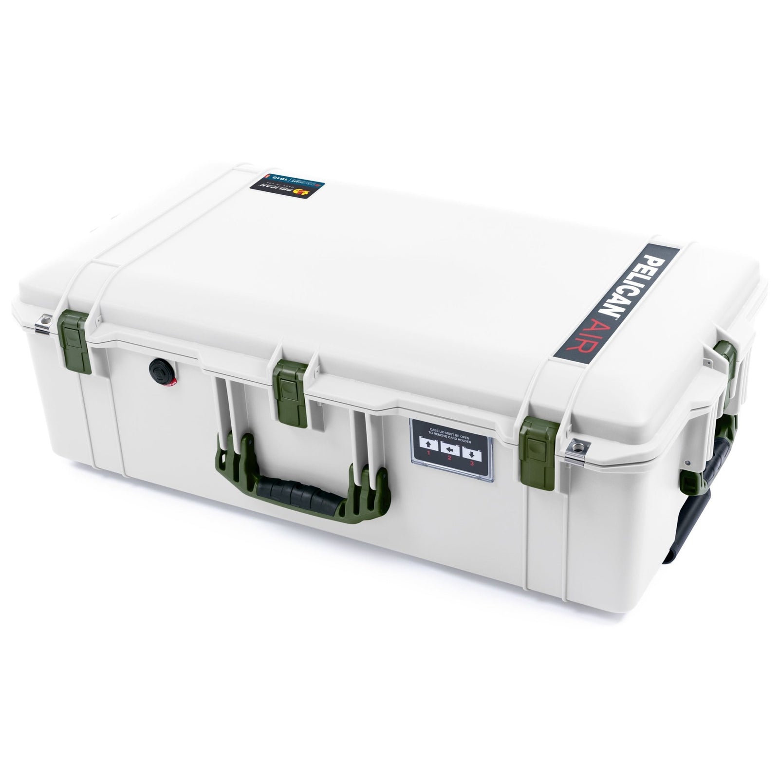 Pelican 1615 Air Case - Whiteout & OD Green - Empty