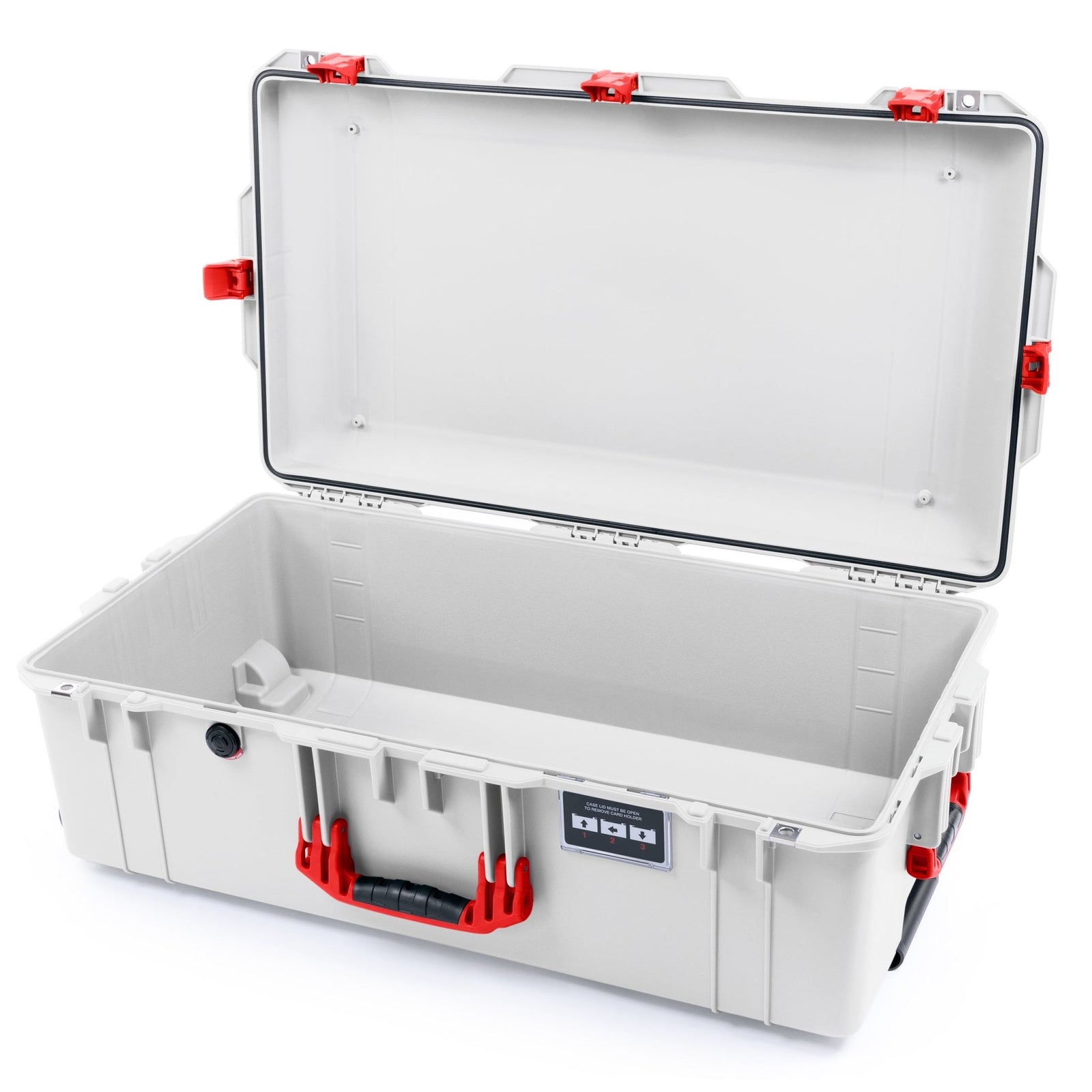 Pelican 1615 Air Case - Whiteout & Red - Empty