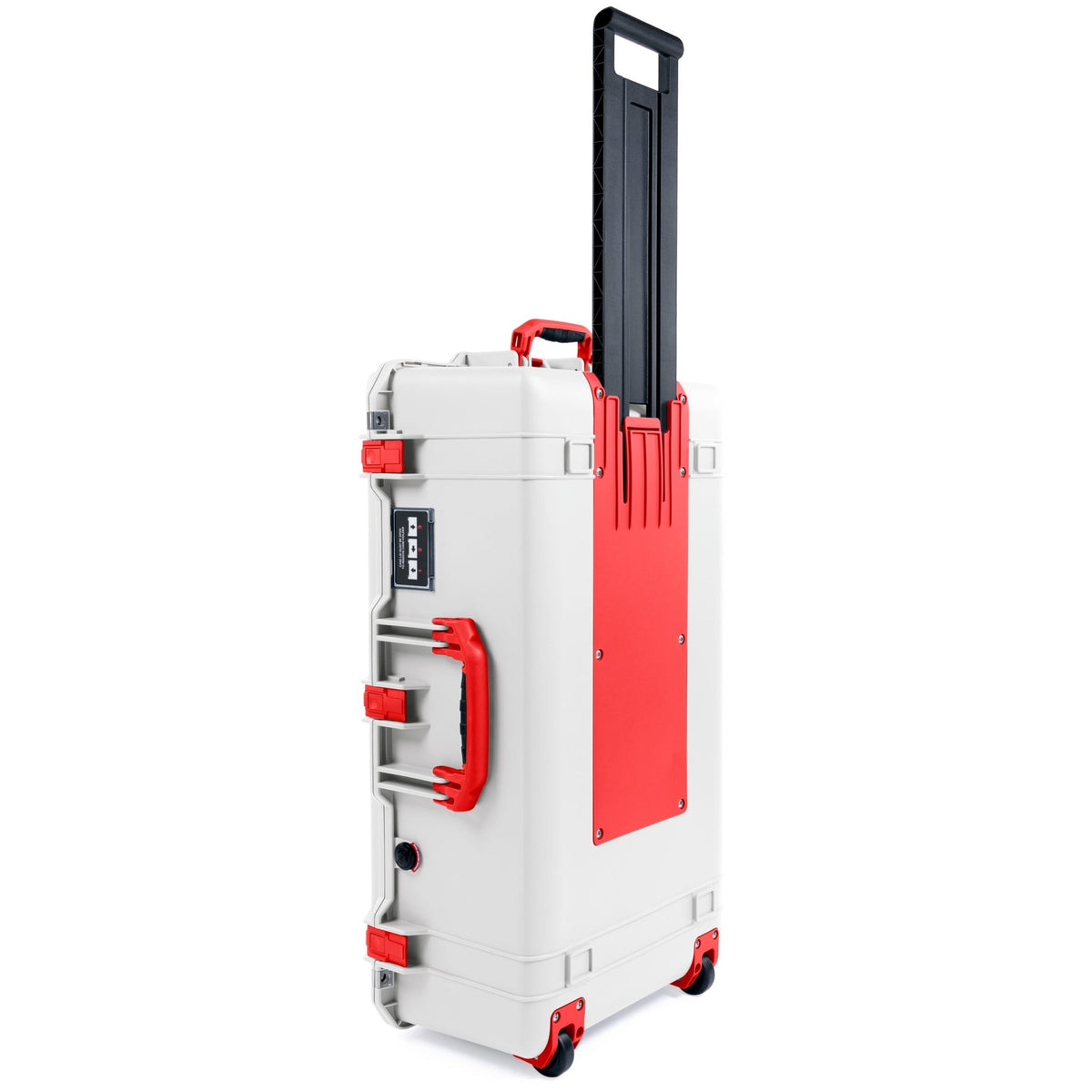 Pelican 1615 Air Case - Whiteout &amp; Red Trolley - Empty