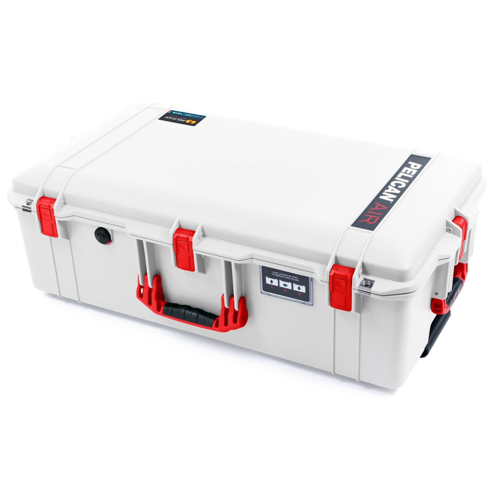 Pelican 1615 Air Case - Whiteout & Red - Empty