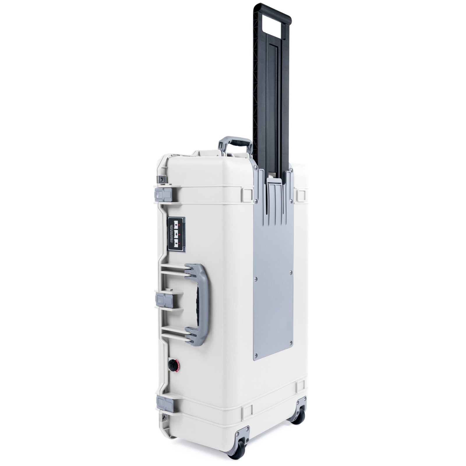 Pelican 1615 Air Case - Whiteout & Silver Trolley - Empty