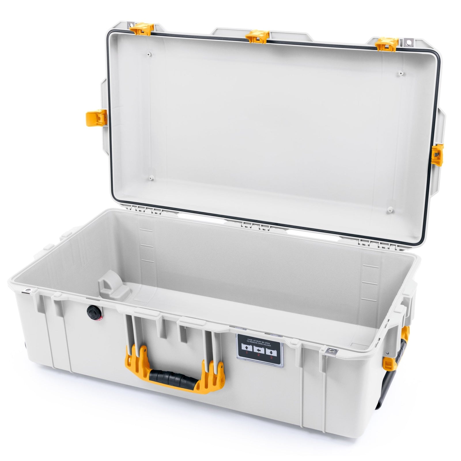 Pelican 1615 Air Case - Whiteout & Yellow - Empty