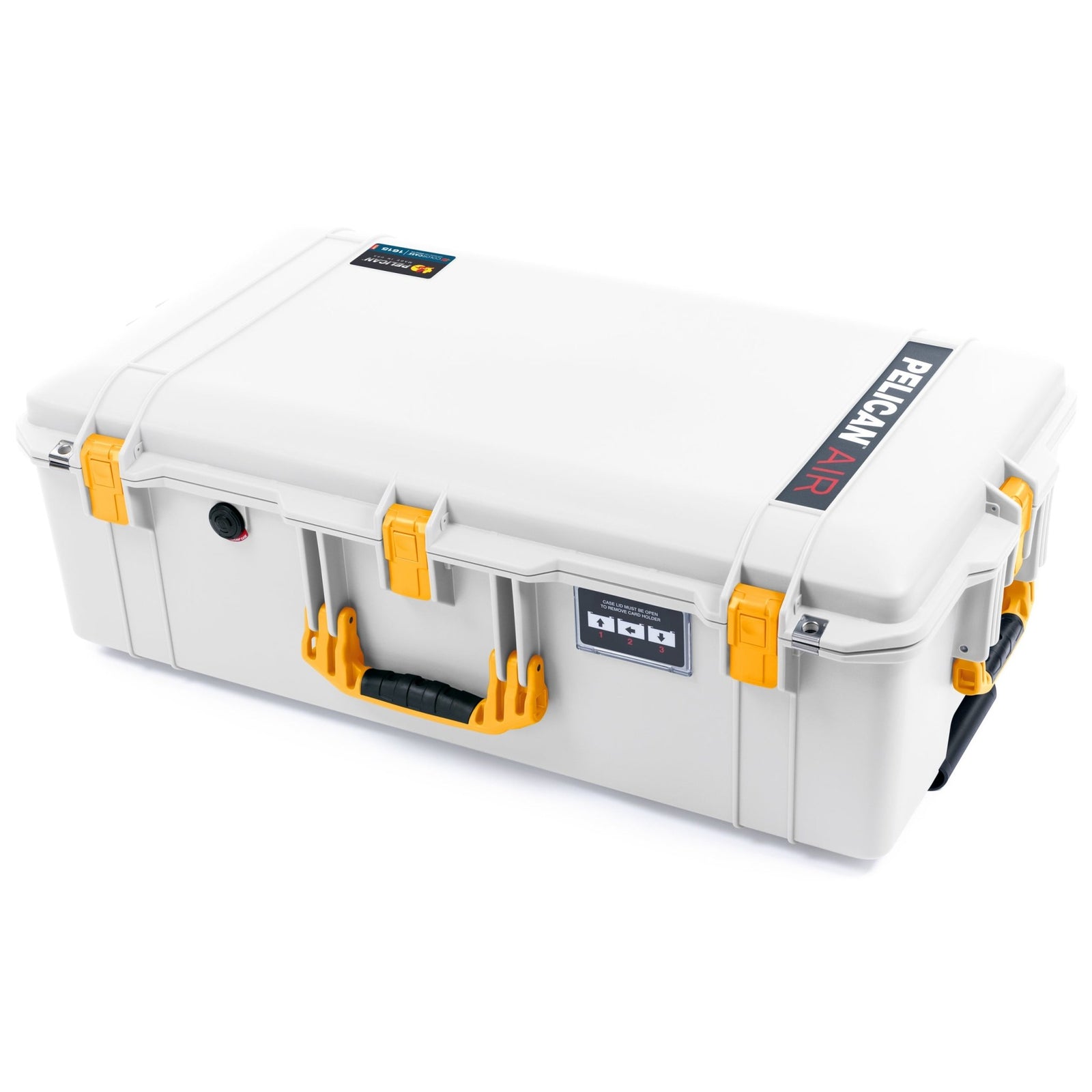 Pelican 1615 Air Case - Whiteout & Yellow - Empty