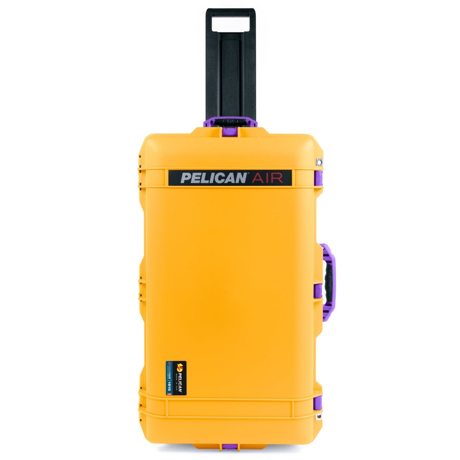 Pelican 1615 Air Case - Yellow & Purple - Empty