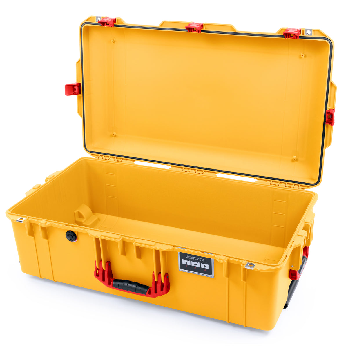 Pelican 1615 Air Case - Yellow &amp; Red