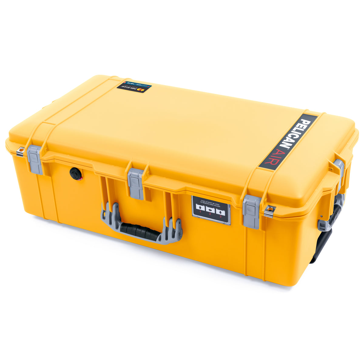 Pelican 1615 Air Case - Yellow &amp; Silver