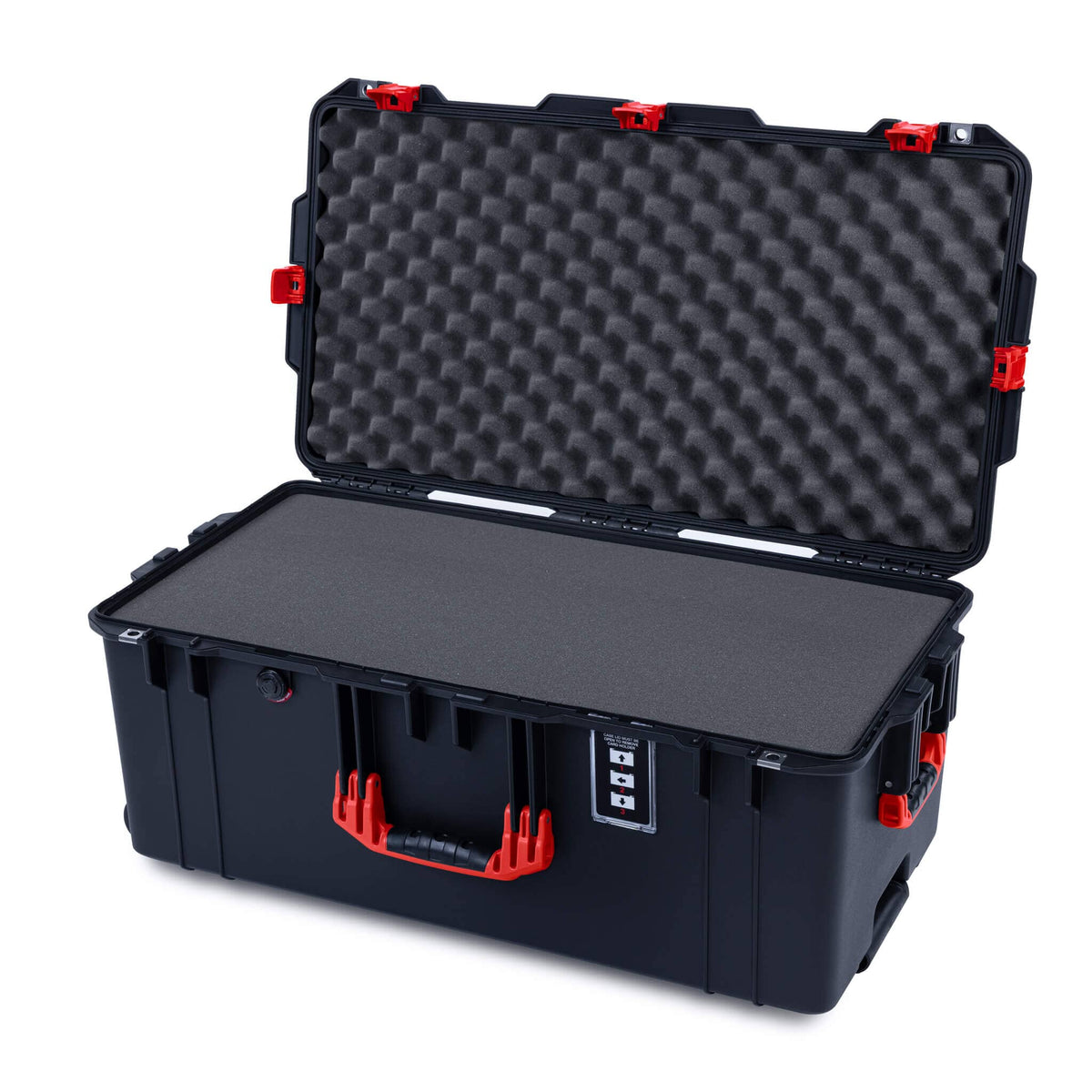 Pelican 1626 Air Case - Black &amp; Red - Pick &amp; Pluck Foam / Lid Foam