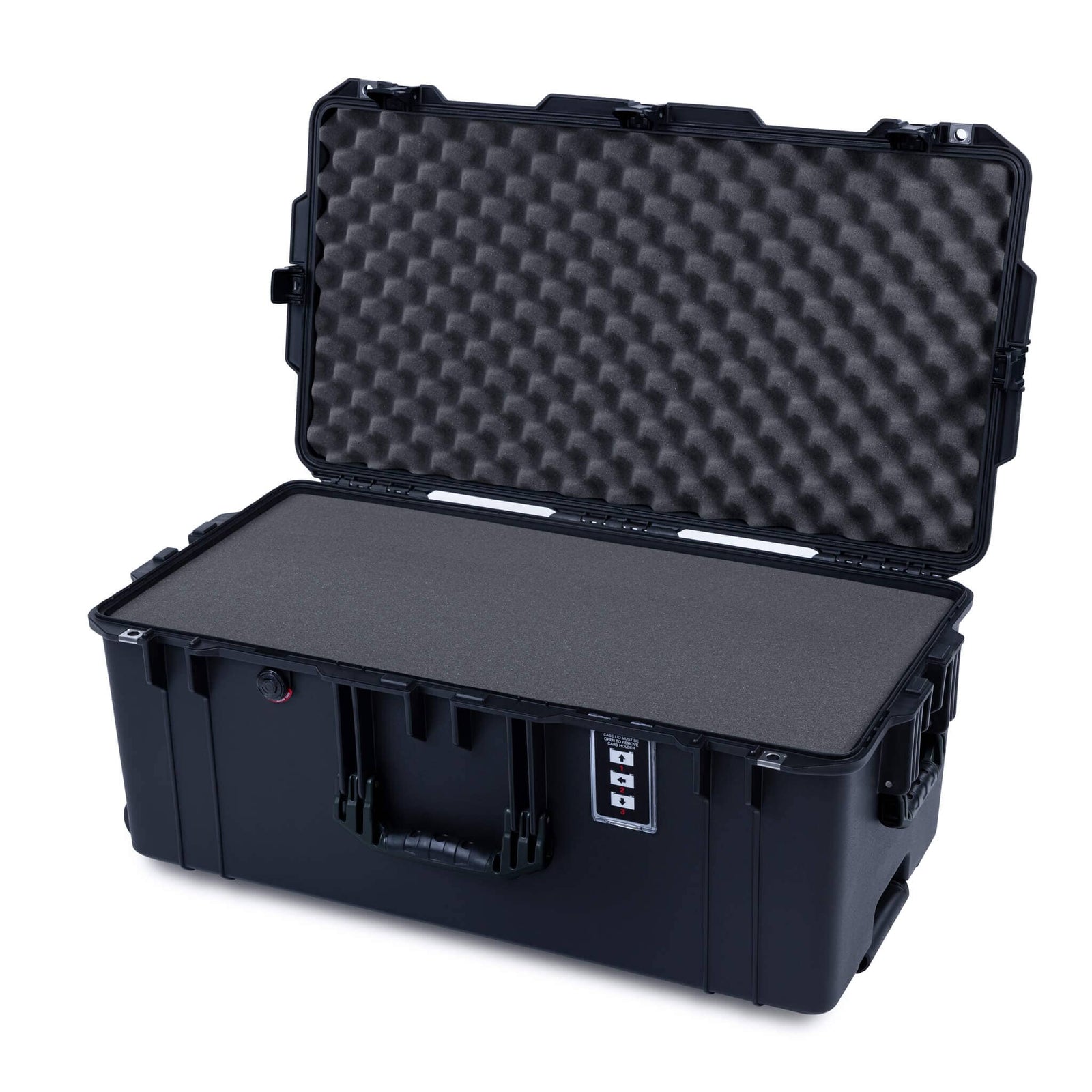 Pelican 1626 Air Case - Black - Pick & Pluck Foam / Lid Foam