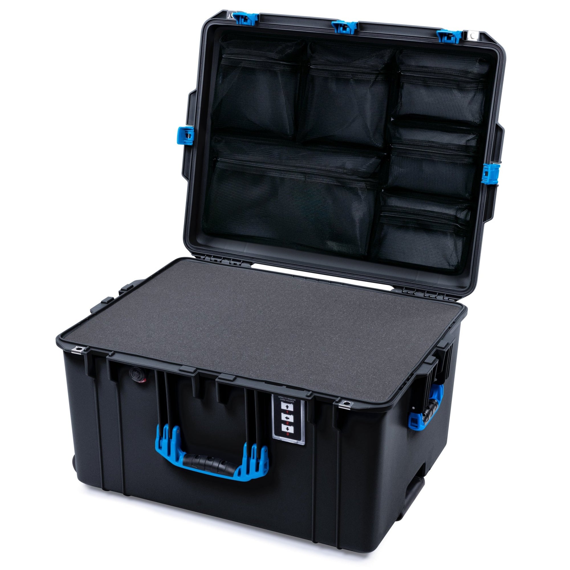 Pelican 1637 Air Case - Black & Blue - ColorCase
