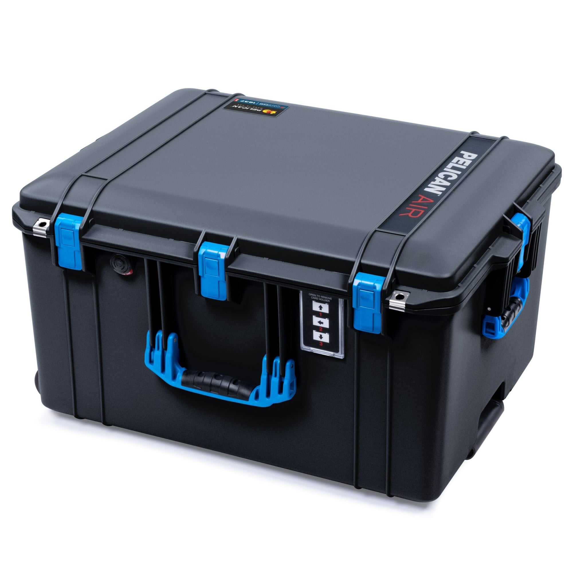 Pelican 1637 Air Case - Black & Blue - ColorCase