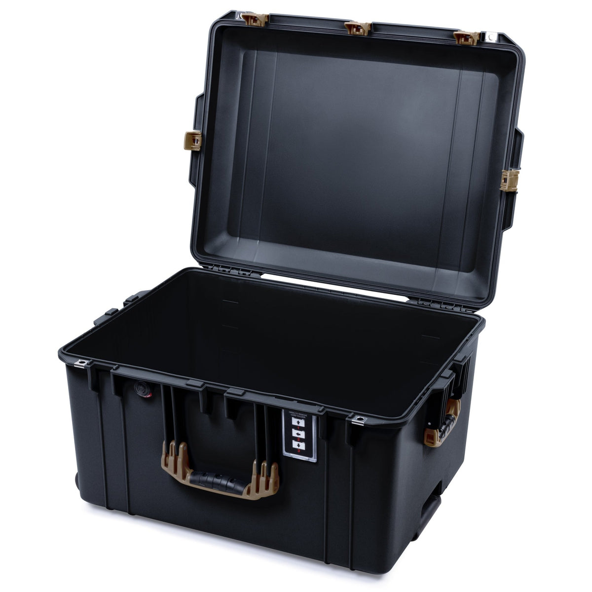 Pelican 1637 Air Case - Black &amp; Dark Desert Dirt - Empty (Case Only)
