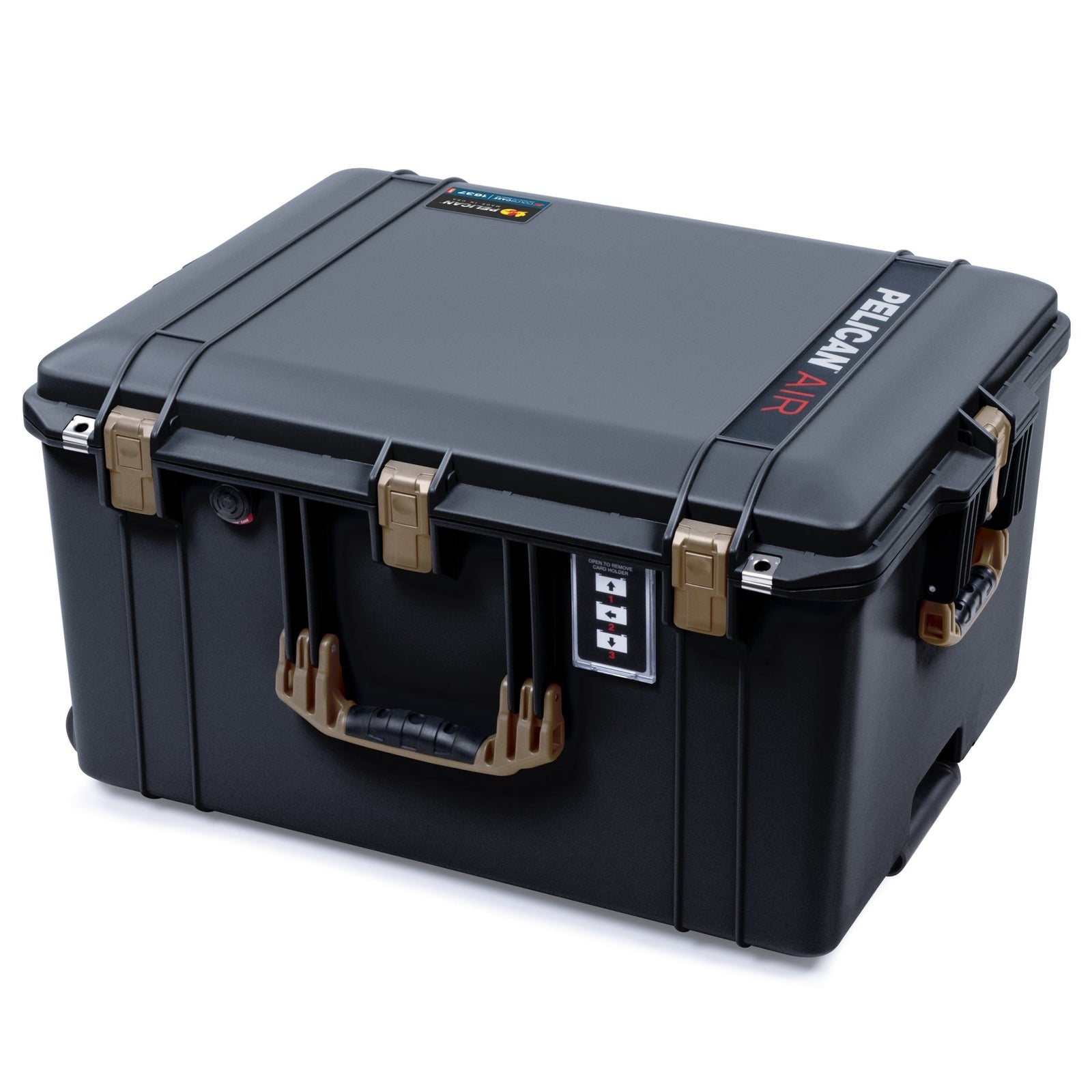 Pelican 1637 Air Case - Black & Dark Desert Dirt - Empty (Case Only)
