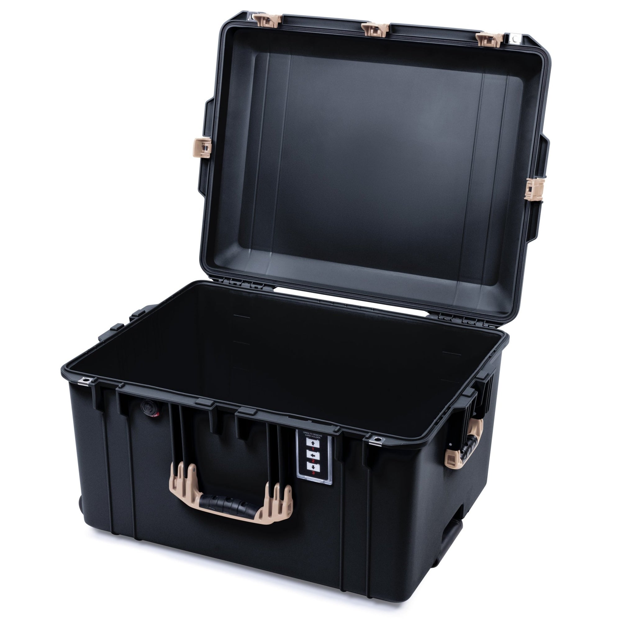 Pelican 1637 Air Case - Black & Desert Tan - ColorCase