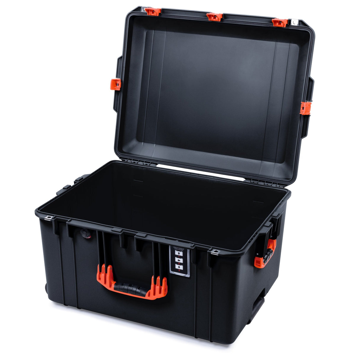 Pelican 1637 Air Case - Black &amp; Orange - Empty (Case Only)