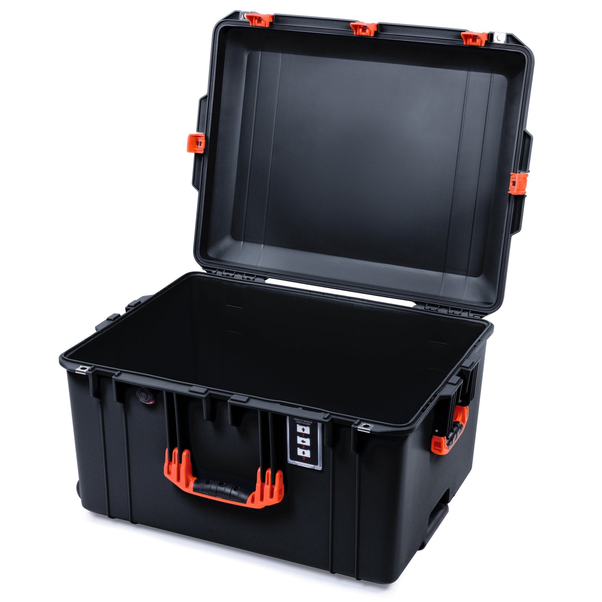 Pelican 1637 Air Case - Black & Orange - ColorCase