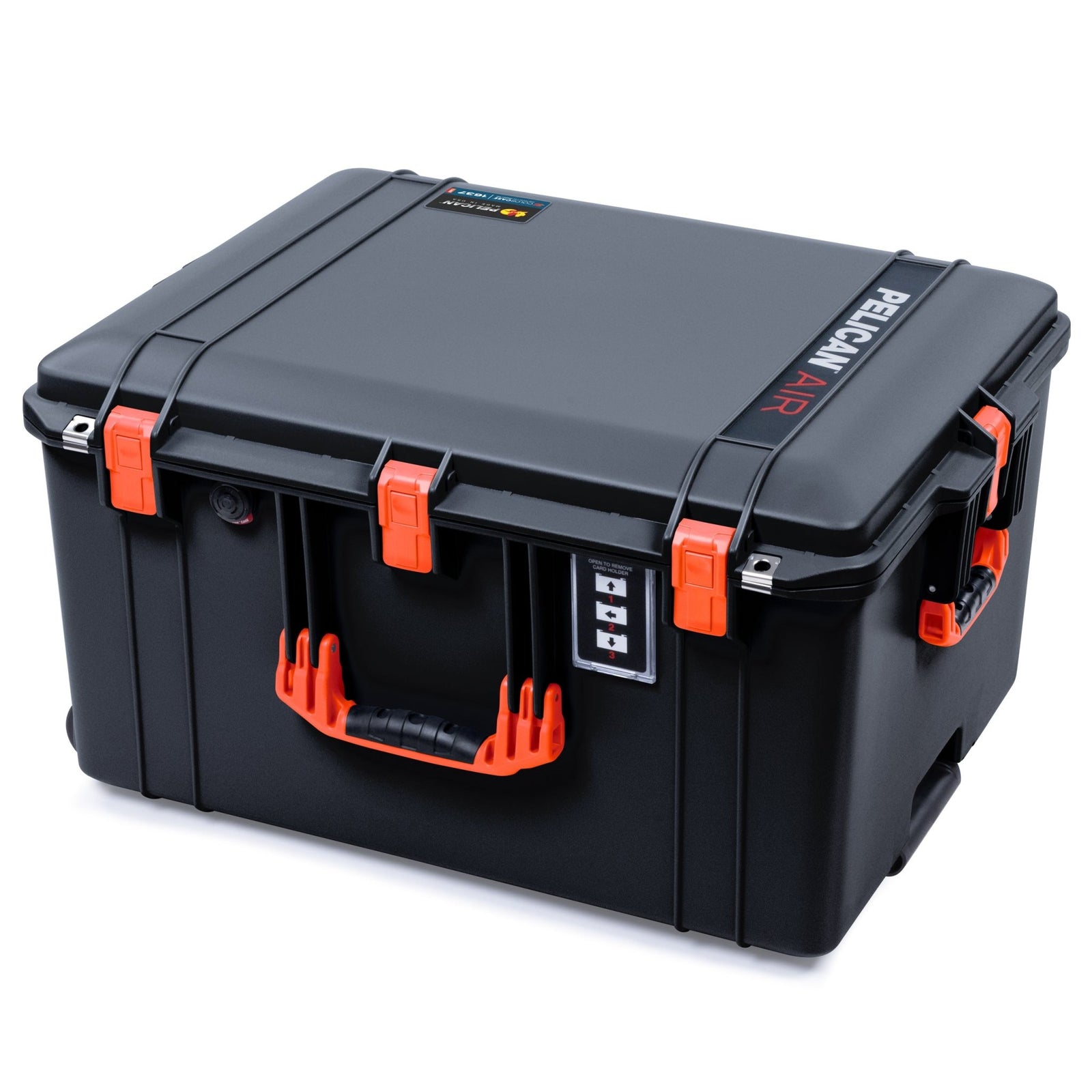 Pelican 1637 Air Case - Black & Orange - Empty (Case Only)