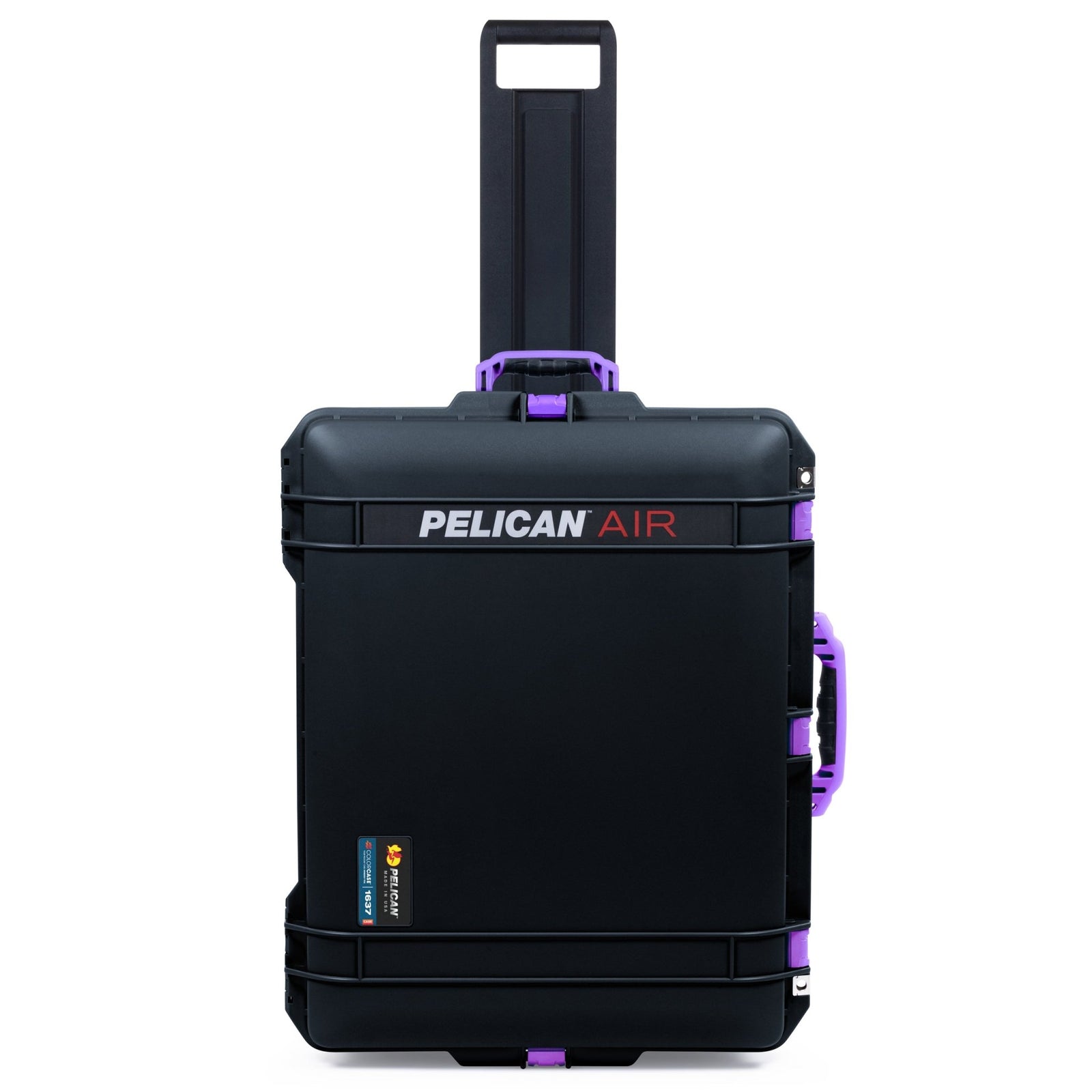 Pelican 1637 Air Case - Black & Purple - Empty (Case Only)