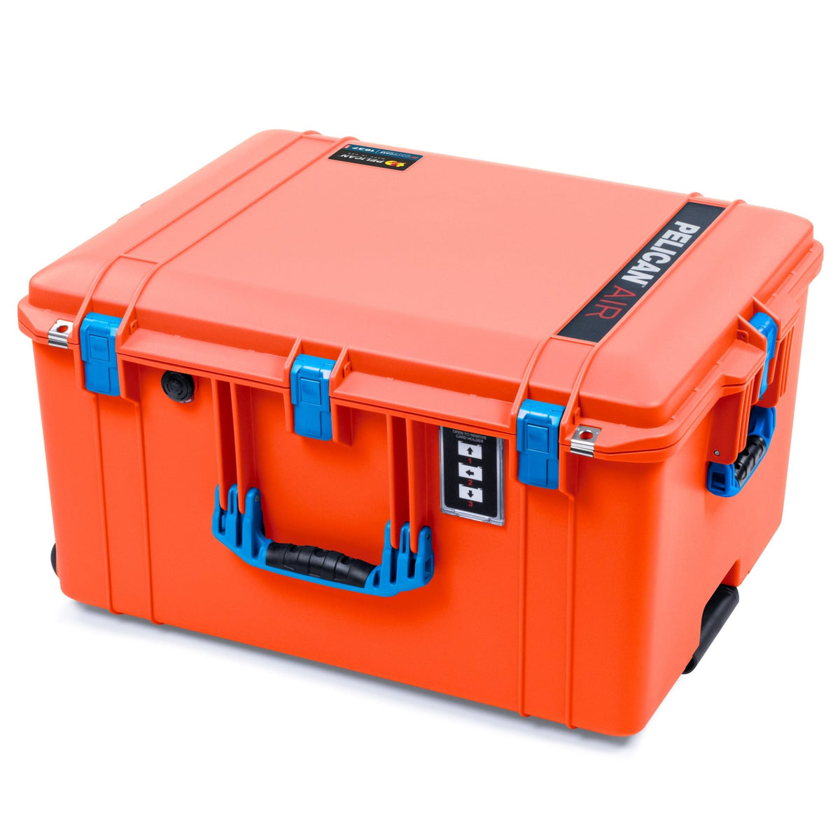 Pelican 1637 Air Case - Orange &amp; Blue - Empty (Case Only)