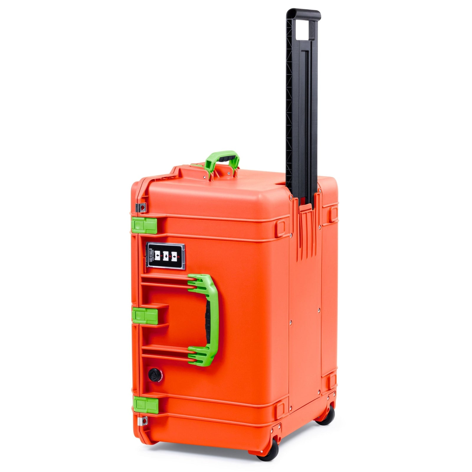 Pelican 1637 Air Case - Orange & Lime Green - Empty (Case Only)