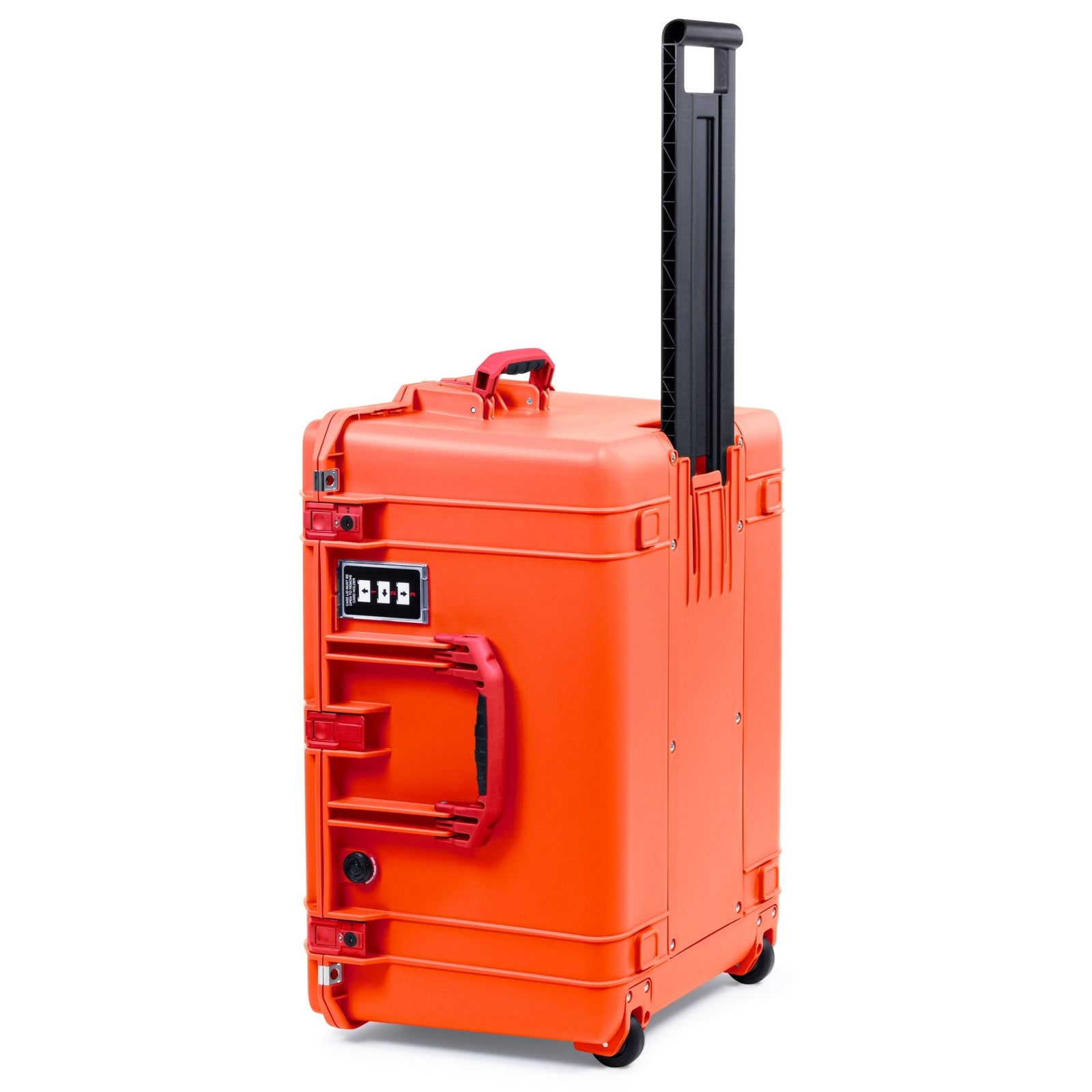 Pelican 1637 Air Case - Orange & Red TSA Latches - Empty (Case Only)