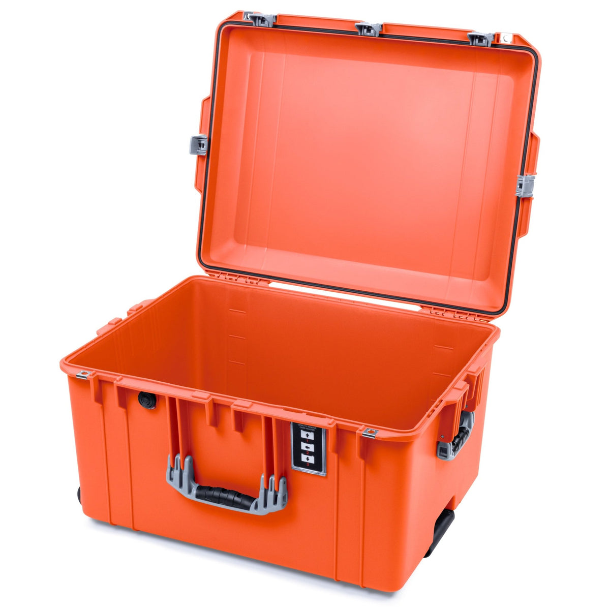 Pelican 1637 Air Case - Orange &amp; Silver - Empty (Case Only)