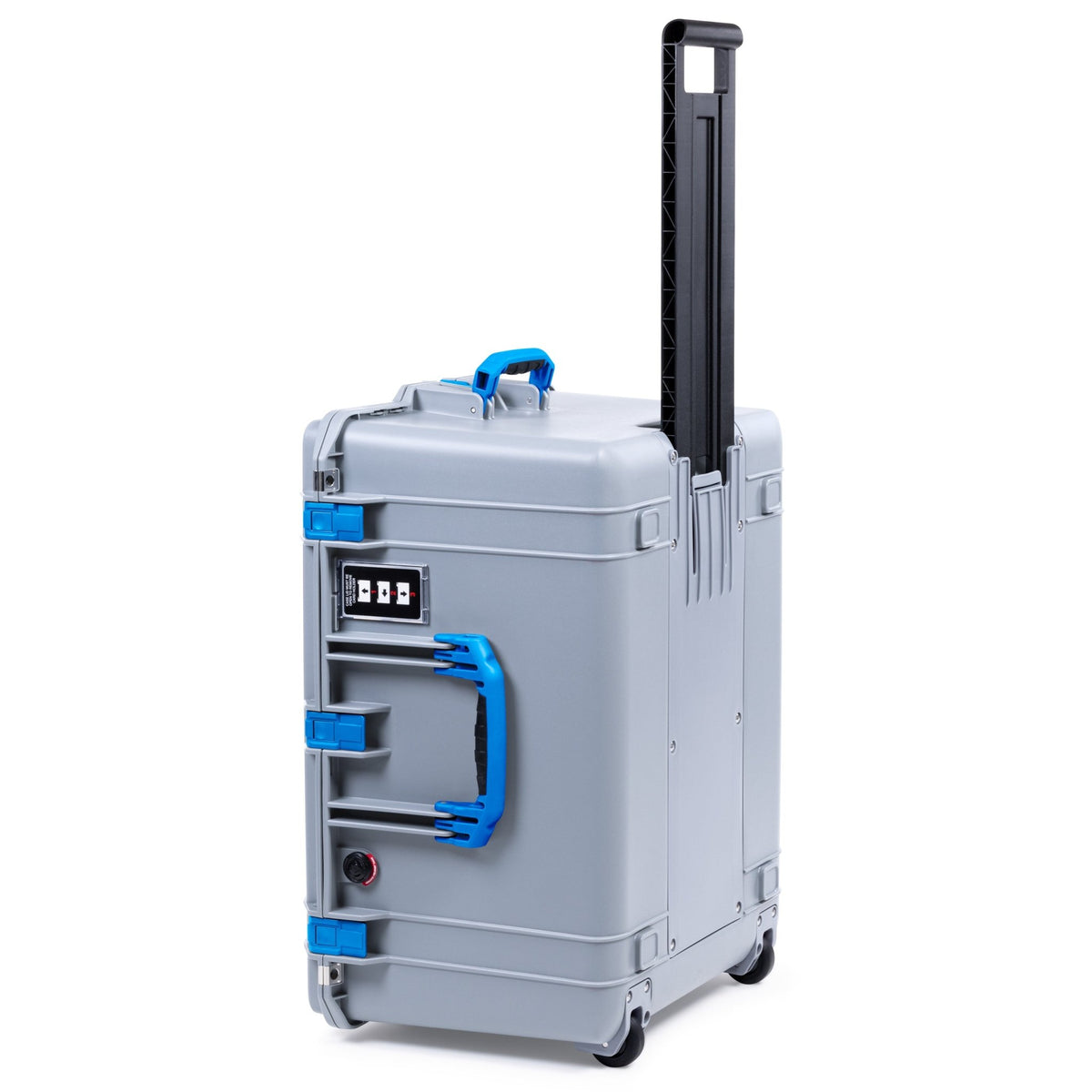 Pelican 1637 Air Case - Silver &amp; Blue - Empty (Case Only)
