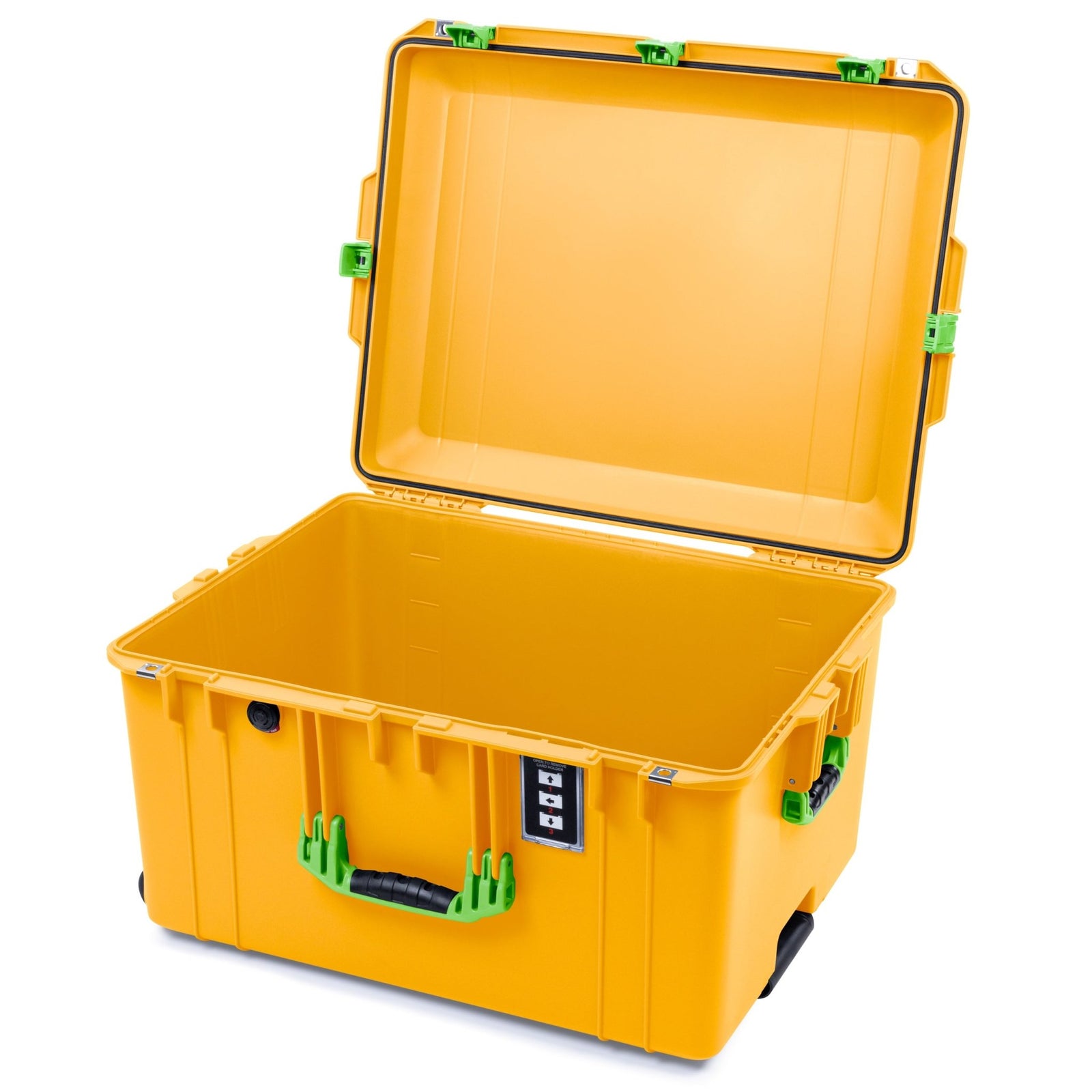 Pelican 1637 Air Case - Yellow & Lime Green - Empty (Case Only)