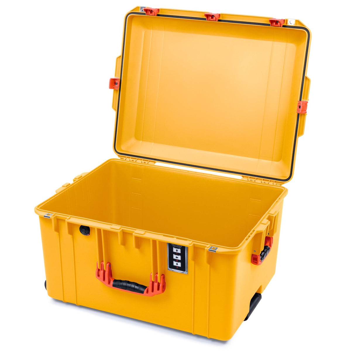 Pelican 1637 Air Case - Yellow &amp; Orange - Empty (Case Only)