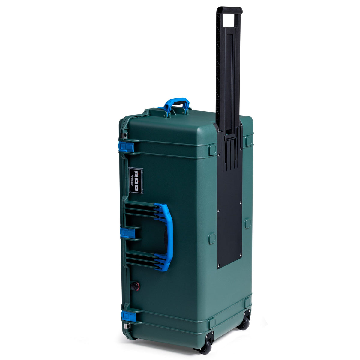 Pelican 1646 Air Case, Trekking Green with Blue Handles &amp; Latches ColorCase 