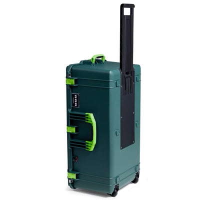 Pelican 1646 Air Case, Trekking Green with Lime Green Handles & Latches ColorCase