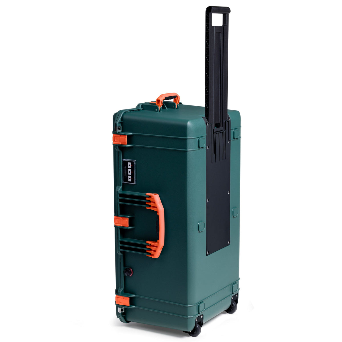 Pelican 1646 Air Case, Trekking Green with Orange Handles &amp; Latches ColorCase 