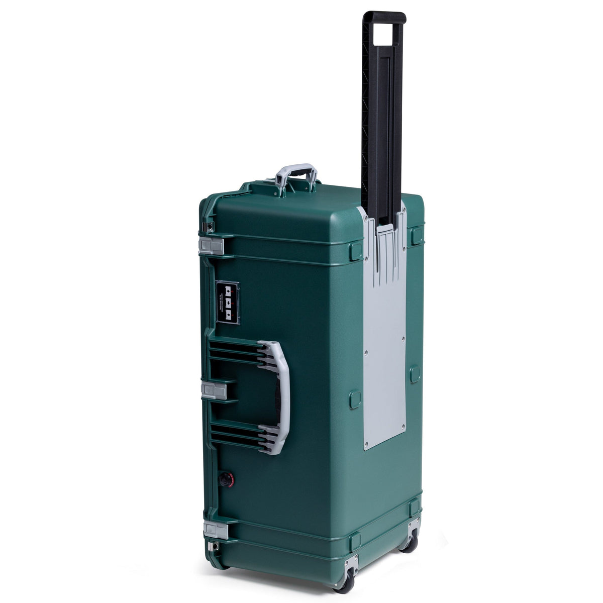 Pelican 1646 Air Case, Trekking Green with Silver Handles, Latches &amp; Trolley ColorCase 
