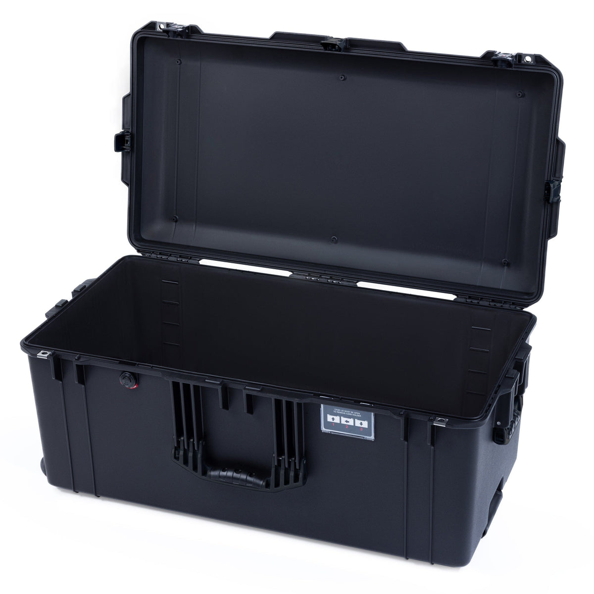 Pelican 1646 Air Case, Black with Black Handles &amp; TSA Locking Latches Empty (Case Only) ColorCase 016460-0000-110-L10