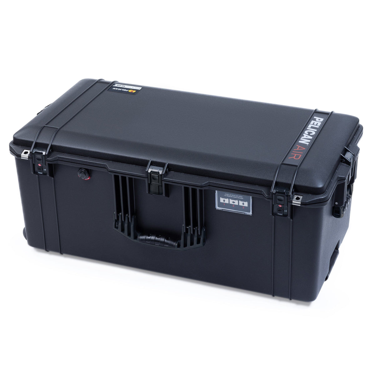 Pelican 1646 Air Case, Black with Black Handles &amp; TSA Locking Latches ColorCase 
